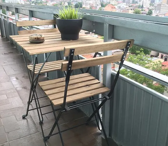 아파트 New Roof View 부쿠레슈티