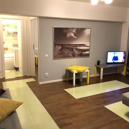 Апартаменти New Roof View Бухарест